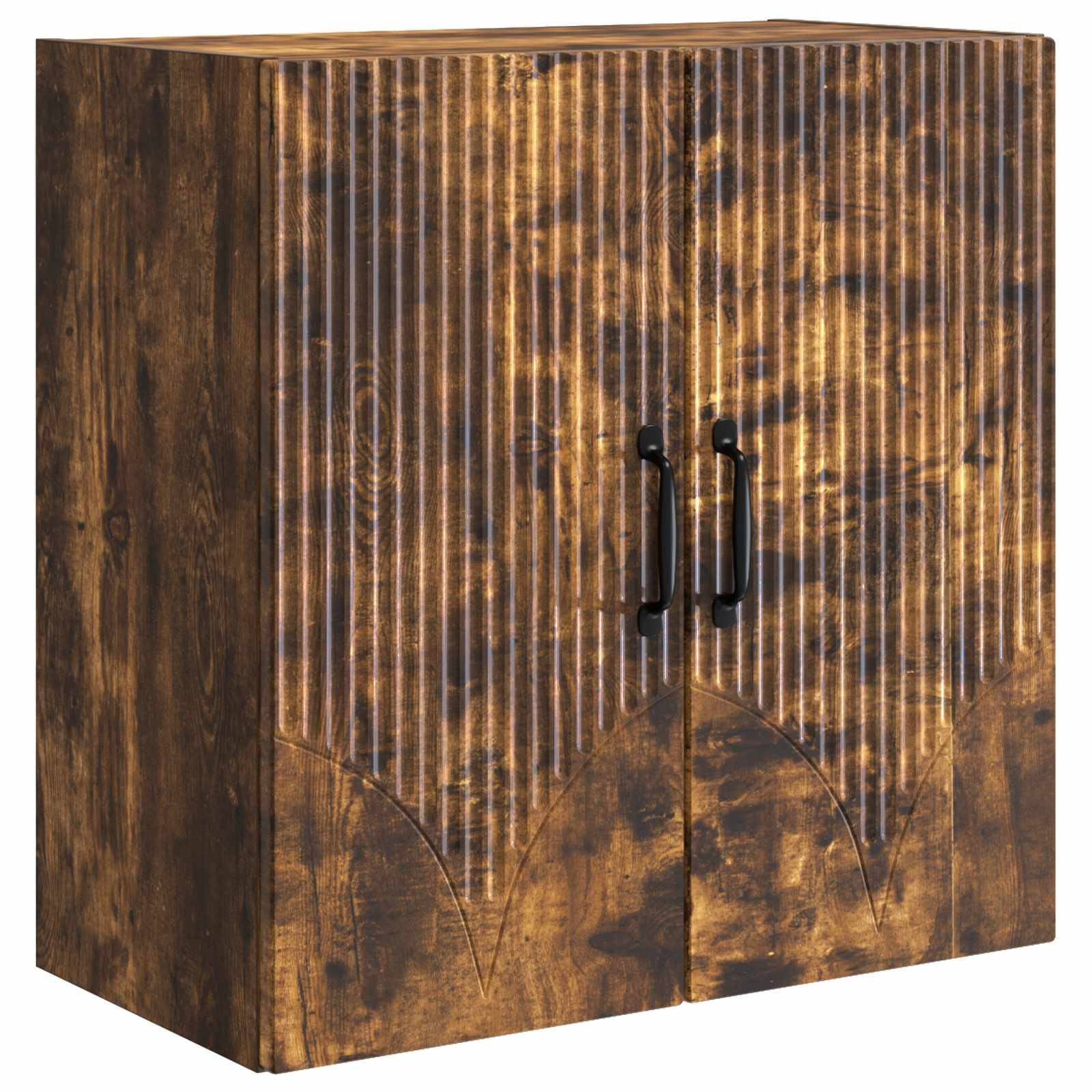 vidaXL Wandschrank Geräucherte Eiche 59 x 31 x 60 cm Holzwerkstoff