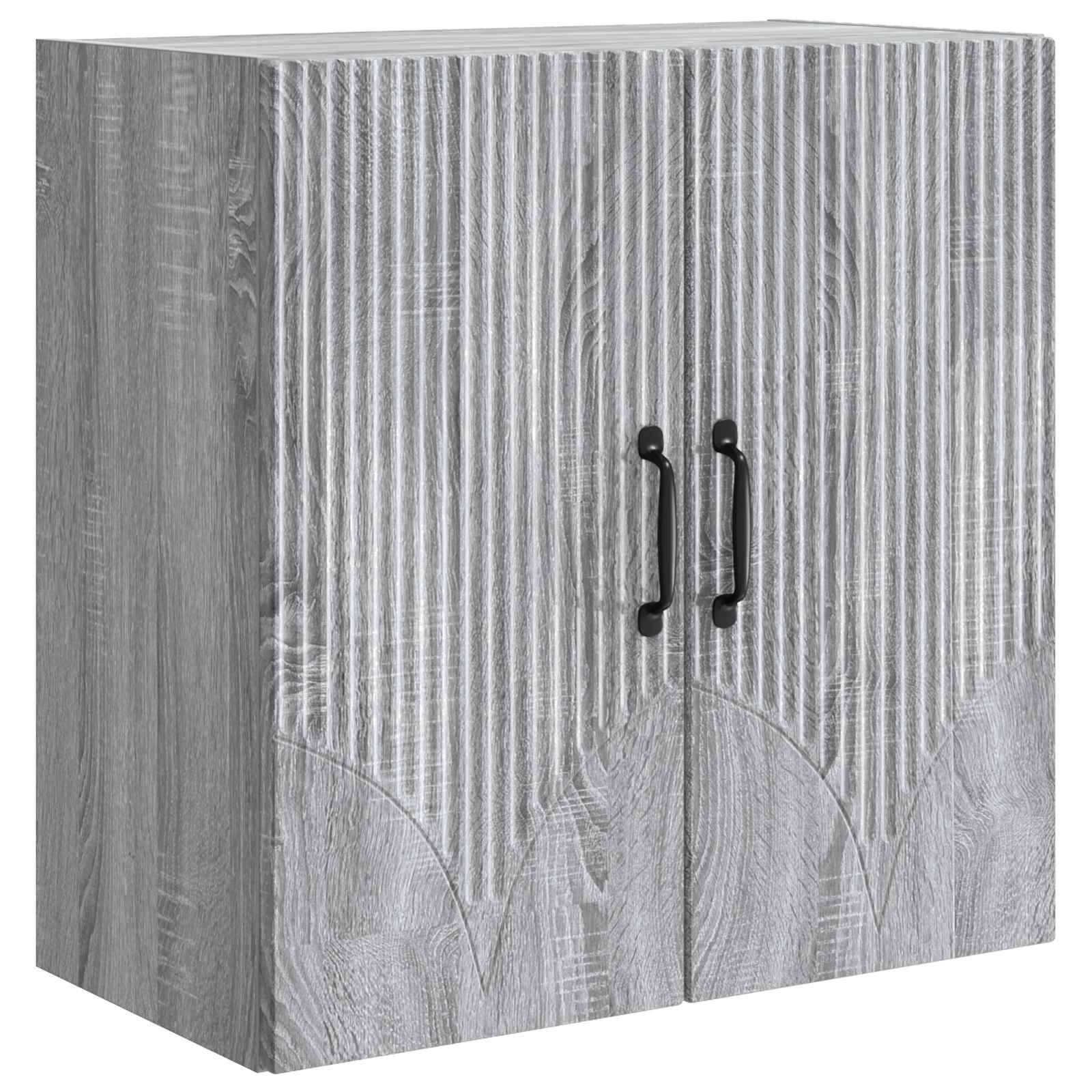 vidaXL Wandschrank Grau Sonoma 59 x 31 x 60 cm Holzwerkstoff