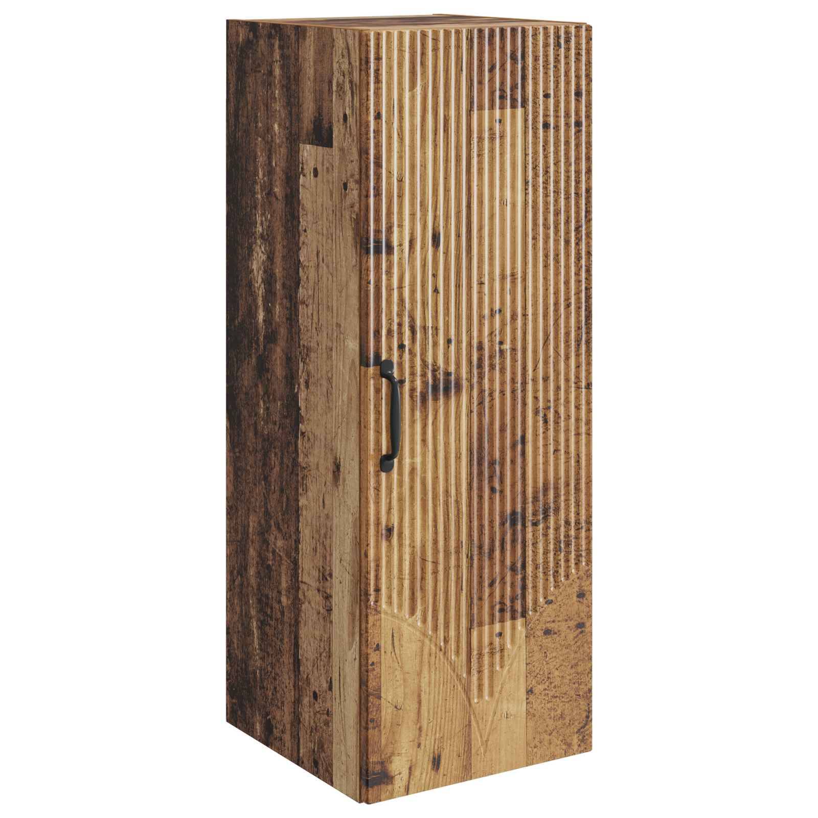 vidaXL Wandschrank Altholz 33 x 34,5 x 90 cm Holzwerkstoff