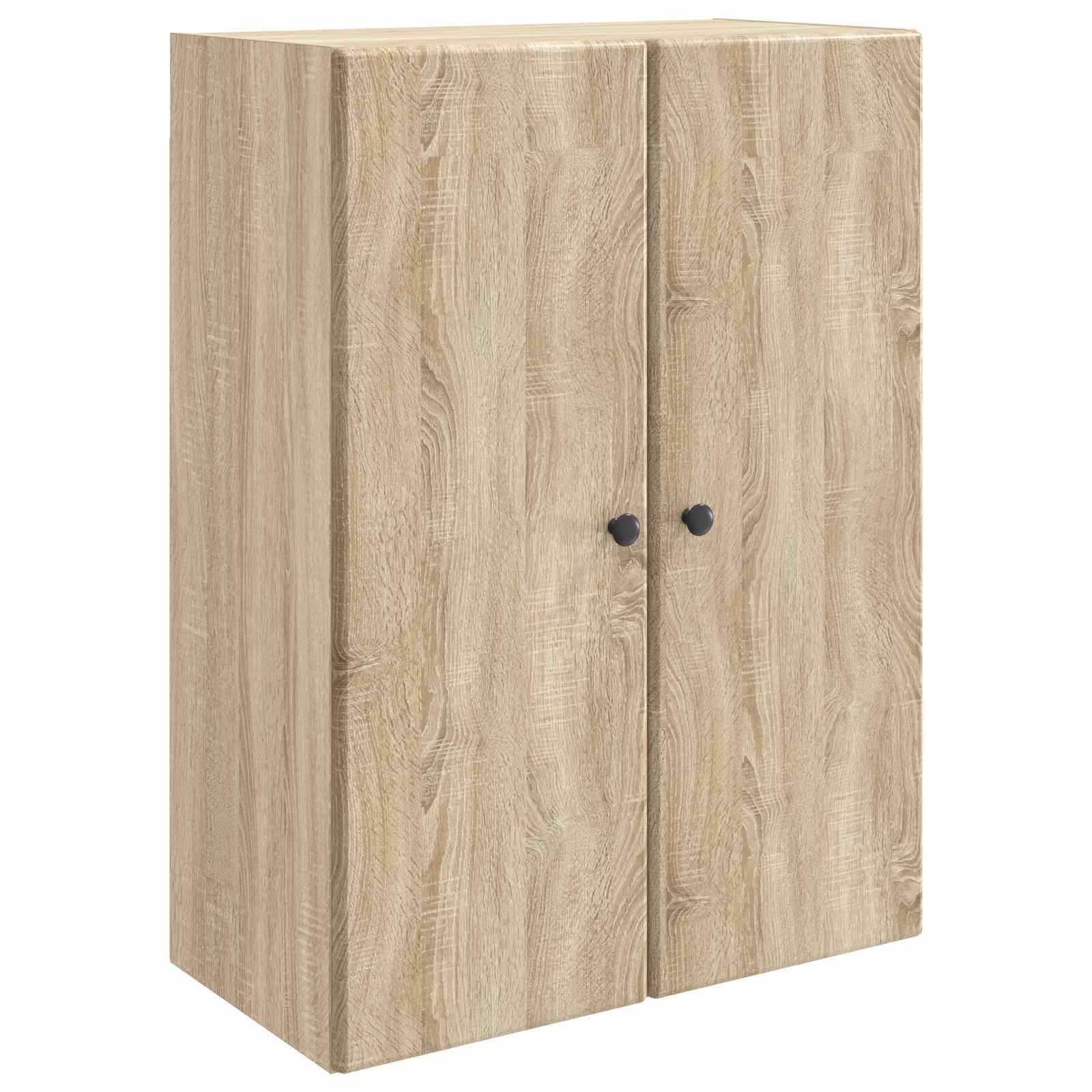 vidaXL Wandschrank Sonoma-Eiche 66 x 34,5 x 90 cm Holzwerkstoff