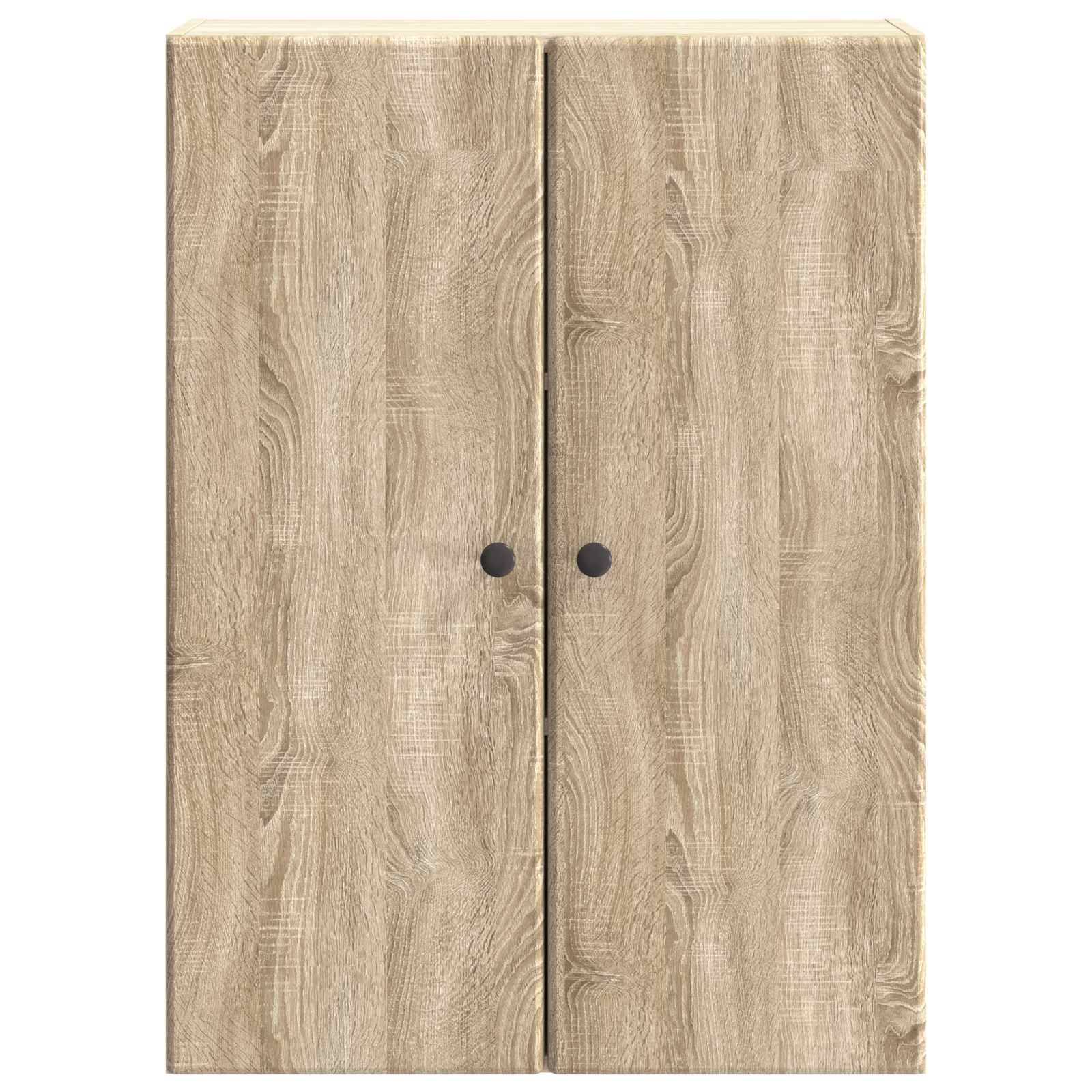 vidaXL Wandschrank Sonoma-Eiche 66 x 34,5 x 90 cm Holzwerkstoff