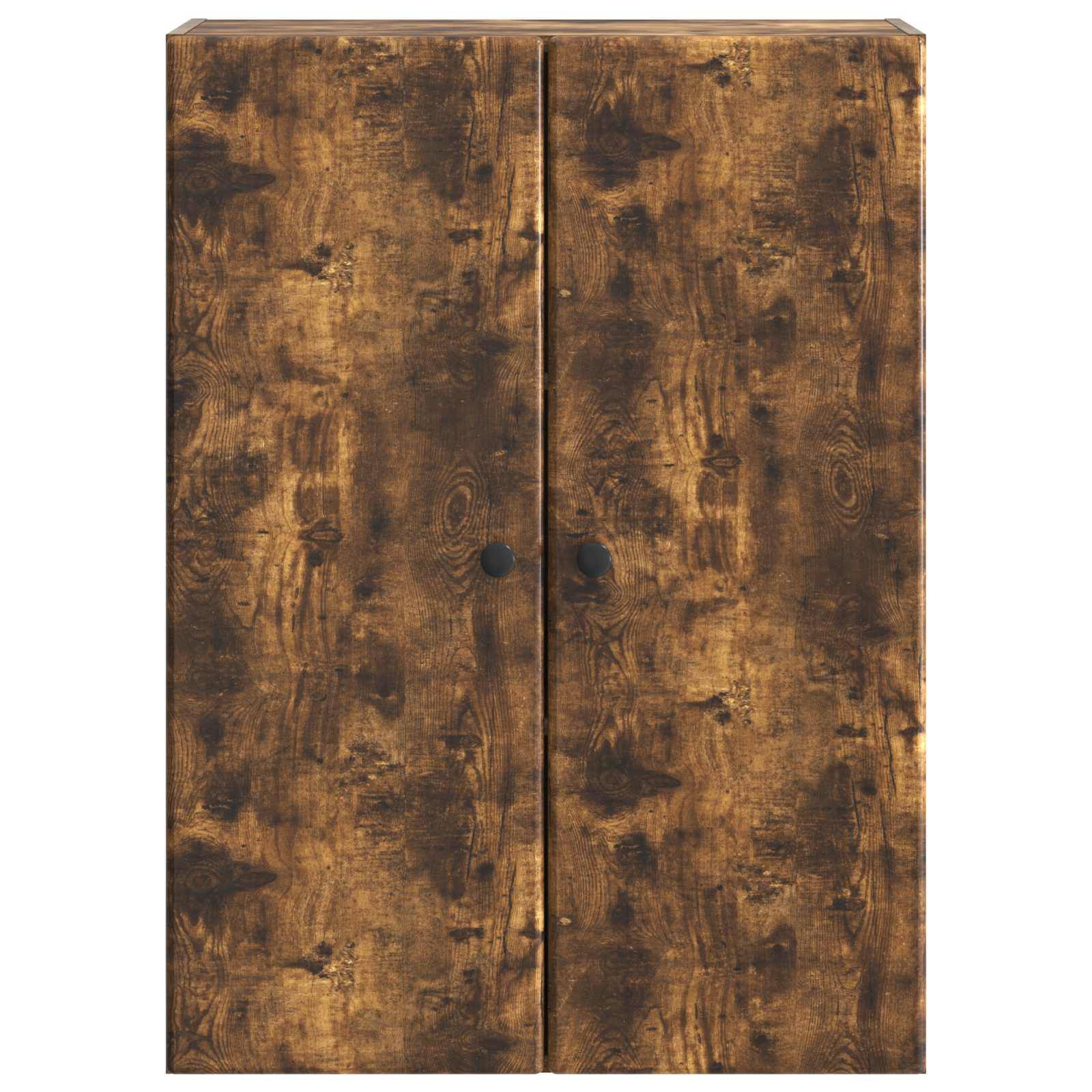 vidaXL Wandschrank Geräucherte Eiche 66 x 34,5 x 90 cm Holzwerkstoff