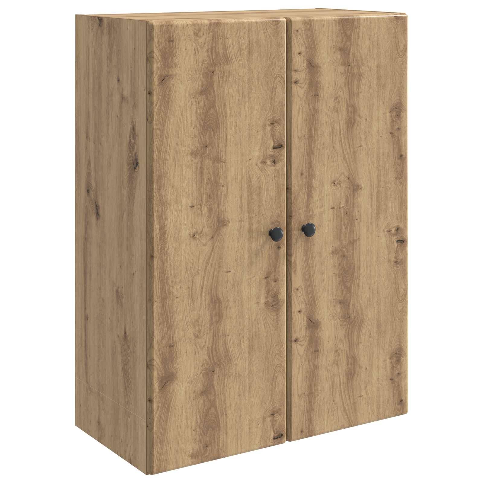 vidaXL Wandschrank Artisan-Eiche 66 x 34,5 x 90 cm Holzwerkstoff