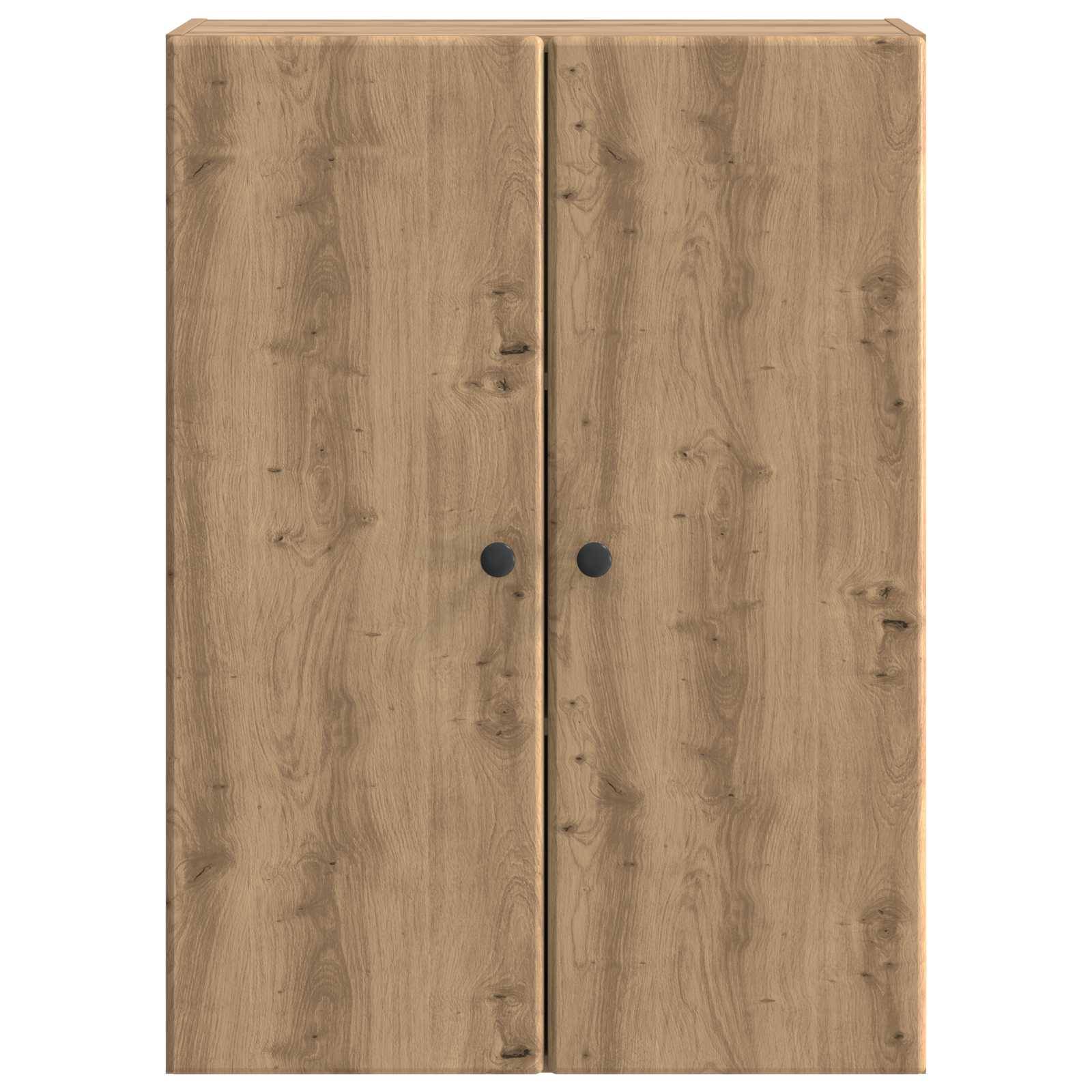 vidaXL Wandschrank Artisan-Eiche 66 x 34,5 x 90 cm Holzwerkstoff