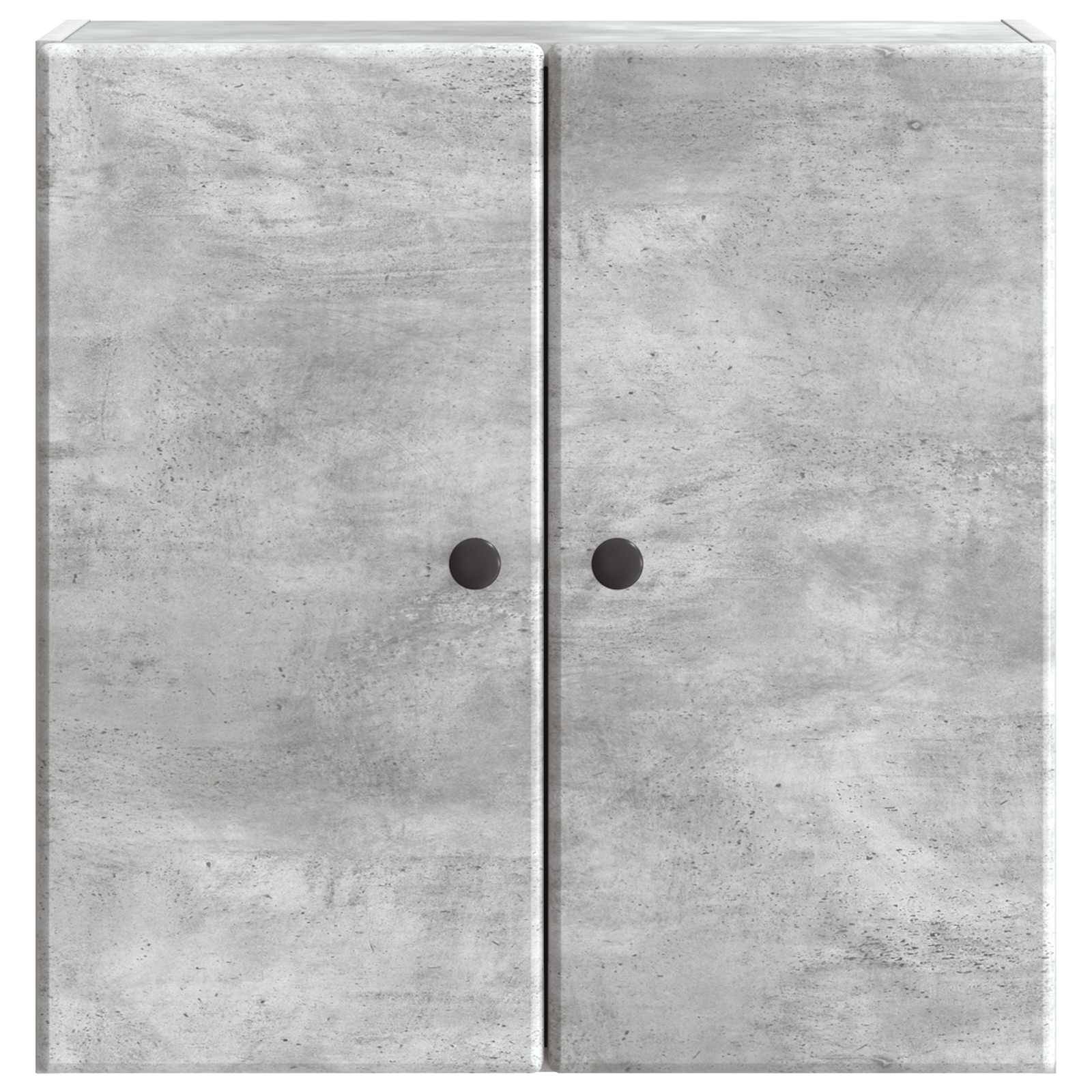 vidaXL Wandschrank Betongrau 59 x 31 x 60 cm Holzwerkstoff