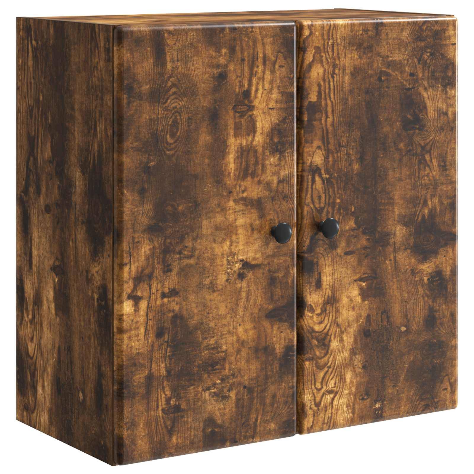 vidaXL Wandschrank Geräucherte Eiche 59 x 31 x 60 cm Holzwerkstoff