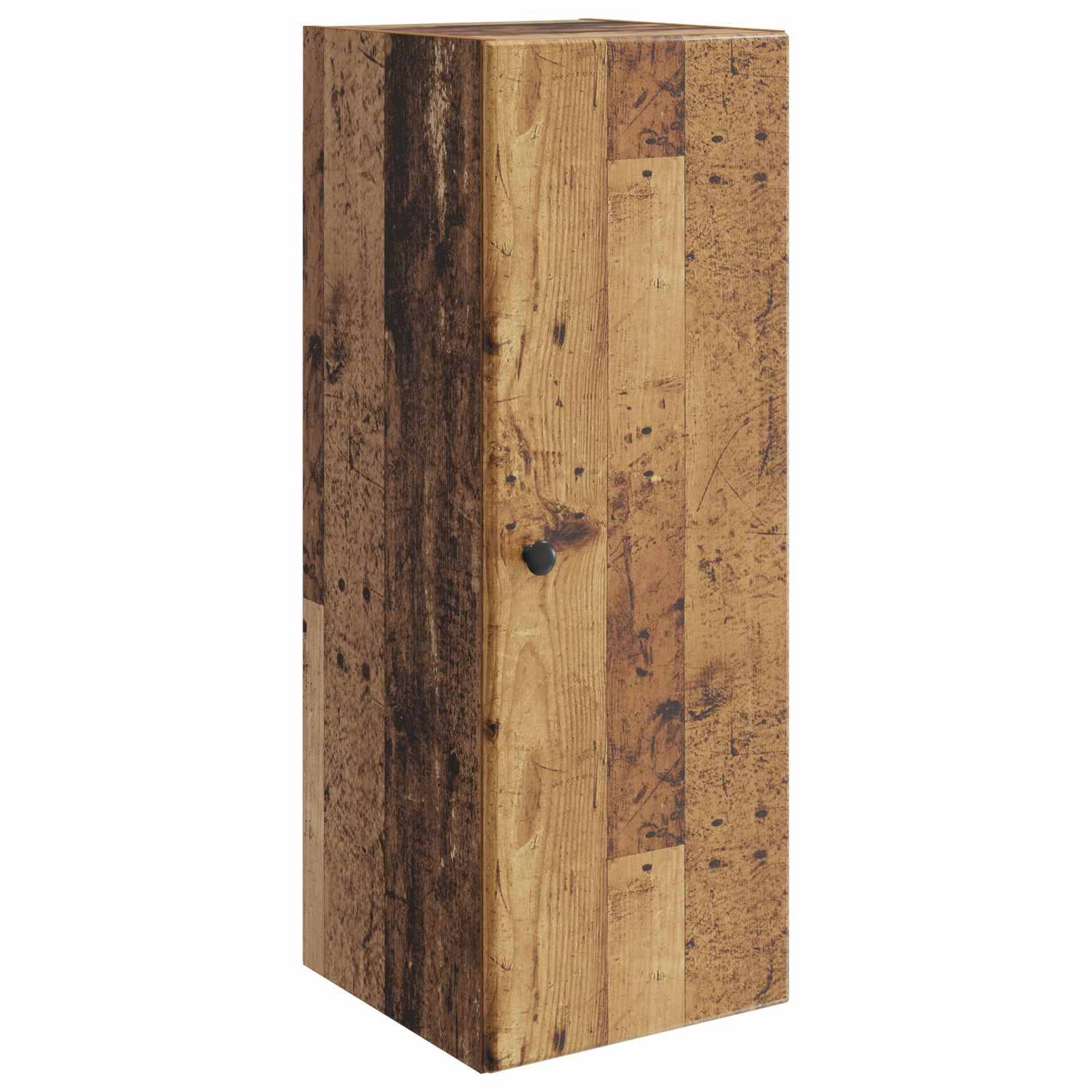 vidaXL Wandschrank Altholz 33 x 34,5 x 90 cm Holzwerkstoff