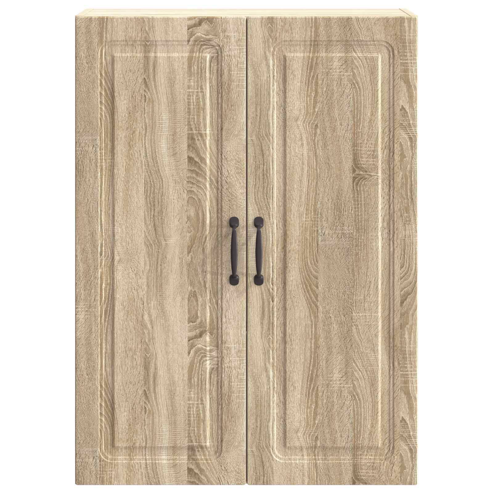 vidaXL Wandschrank Sonoma-Eiche 66 x 34,5 x 90 cm Holzwerkstoff
