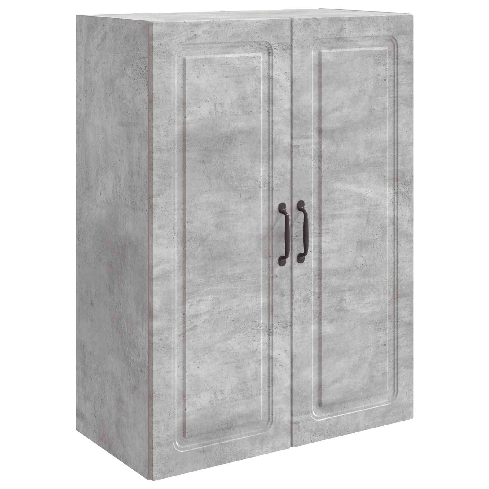 vidaXL Wandschrank Betongrau 66 x 34,5 x 90 cm Holzwerkstoff