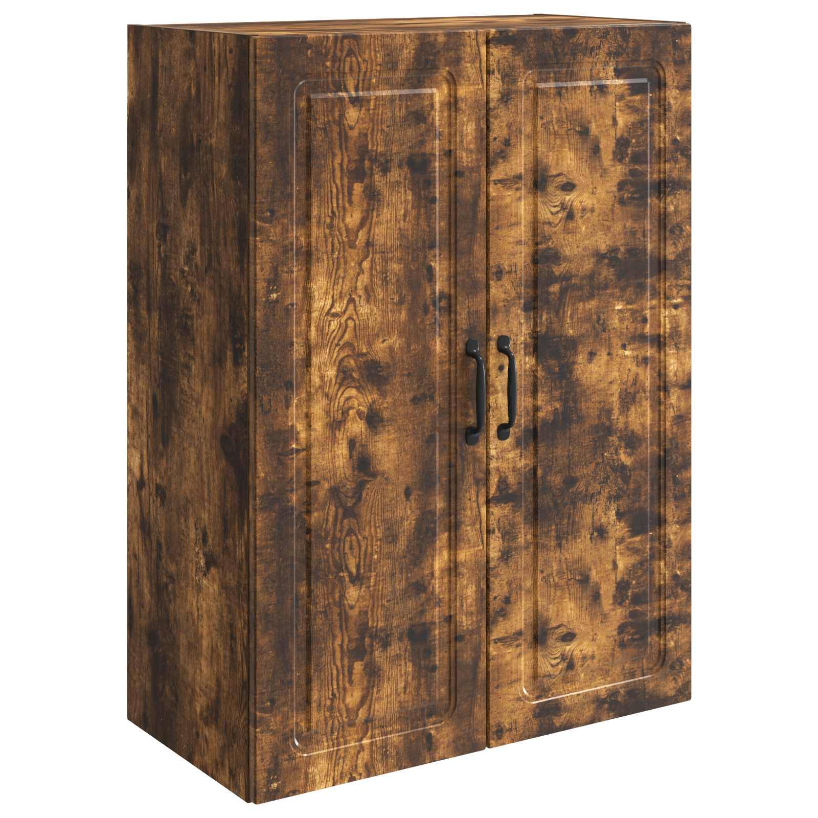 vidaXL Wandschrank Geräucherte Eiche 66 x 34,5 x 90 cm Holzwerkstoff
