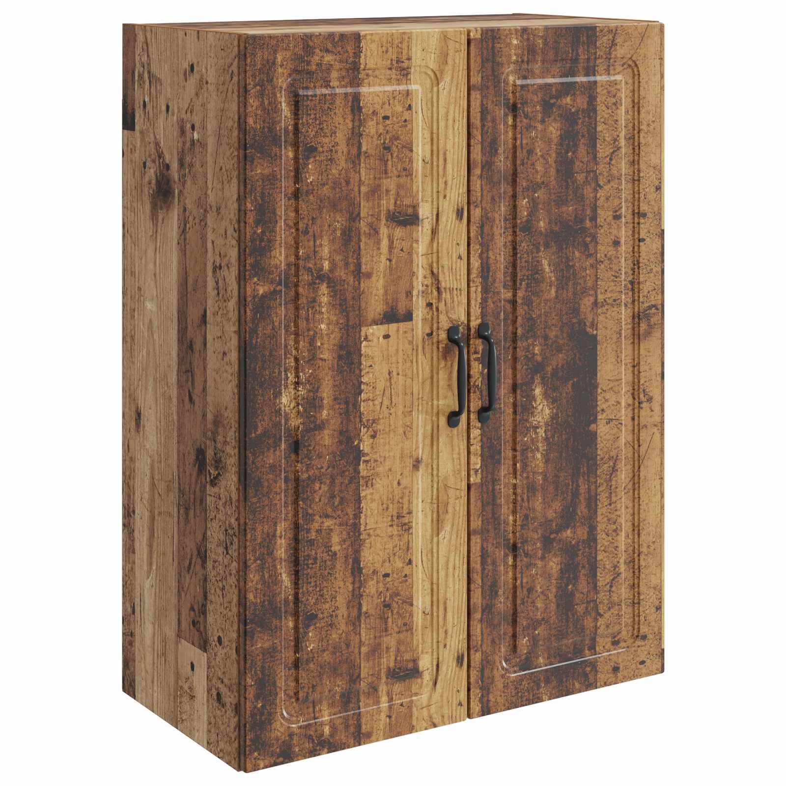 vidaXL Wandschrank Altholz 66 x 34,5 x 90 cm Holzwerkstoff