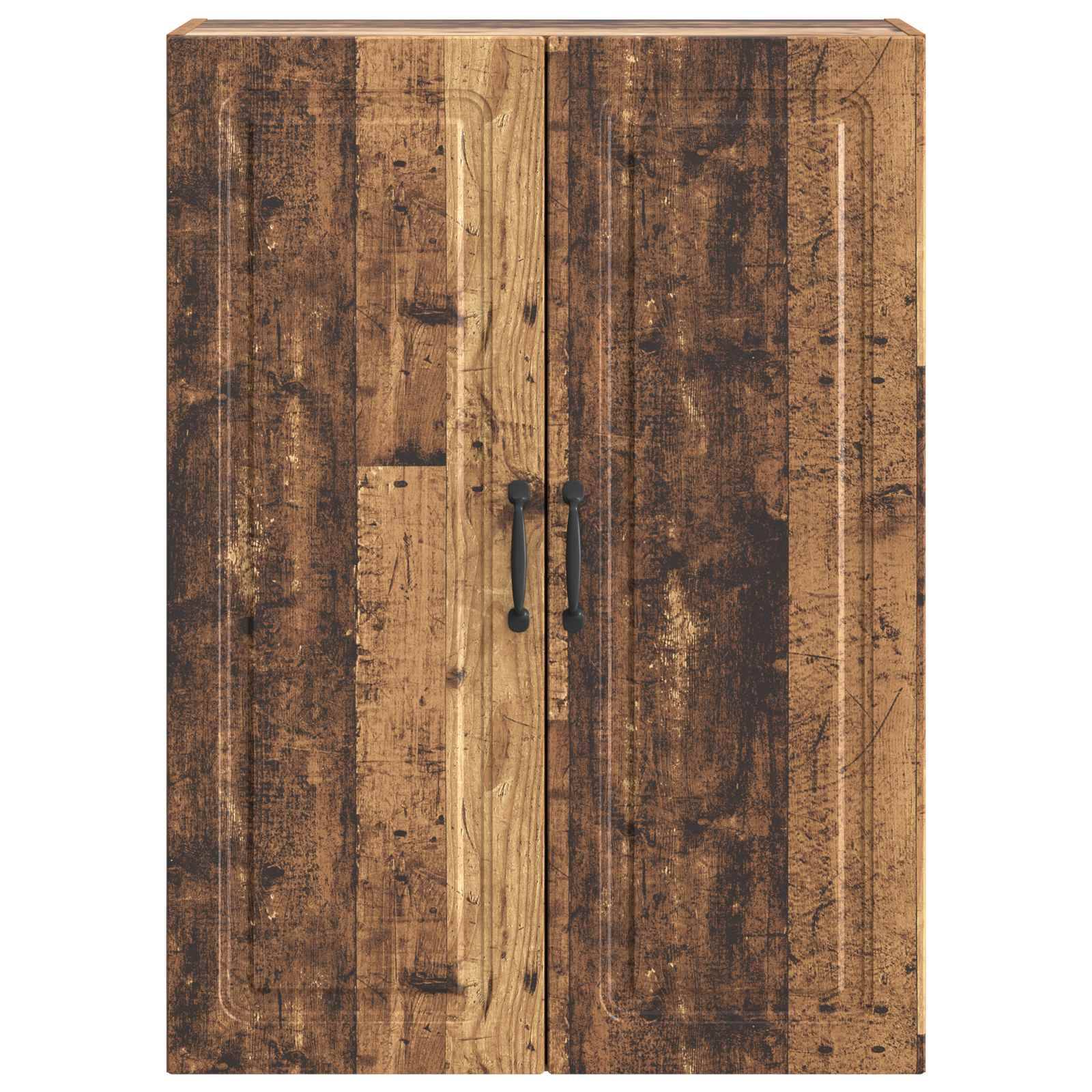 vidaXL Wandschrank Altholz 66 x 34,5 x 90 cm Holzwerkstoff