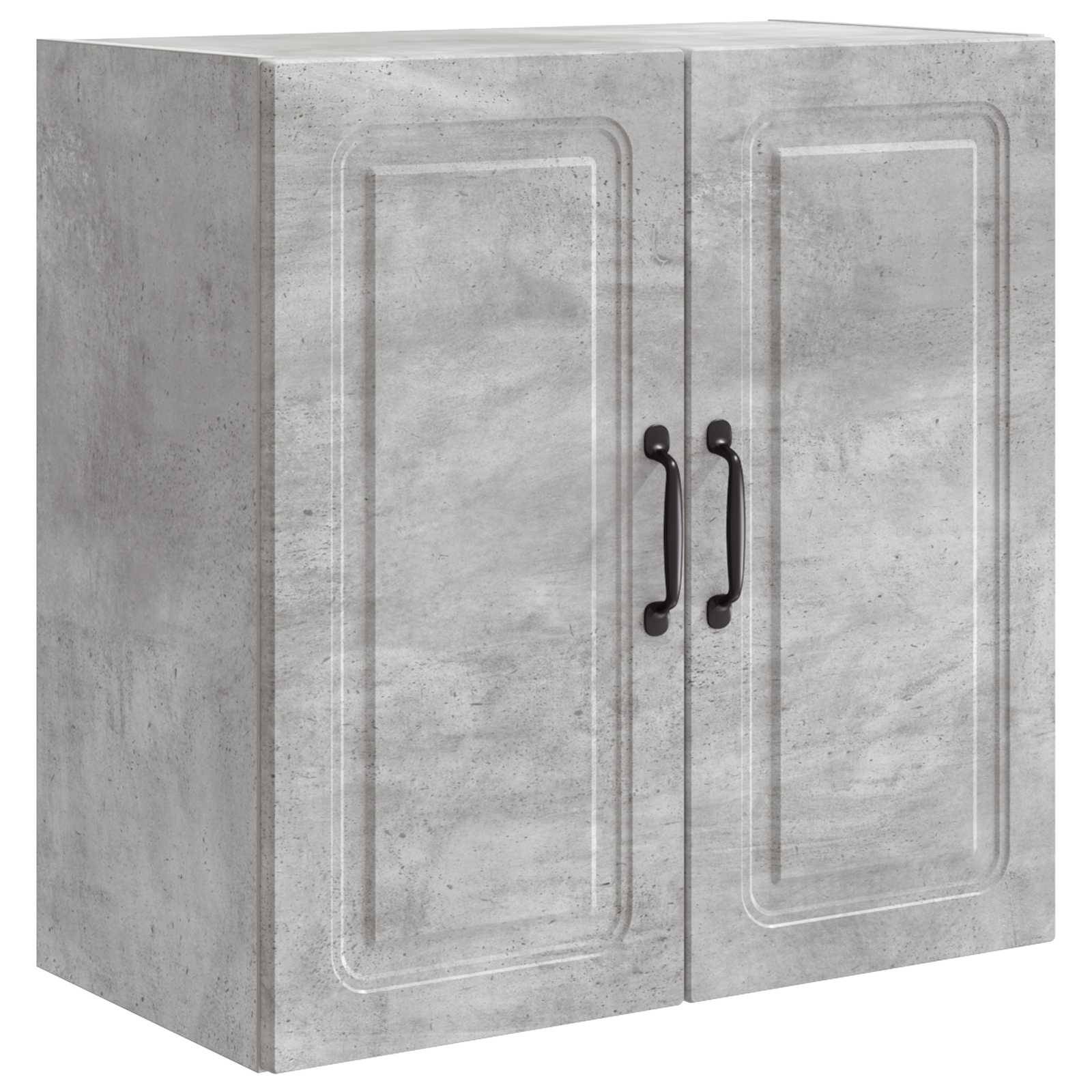 vidaXL Wandschrank Betongrau 59 x 31 x 60 cm Holzwerkstoff