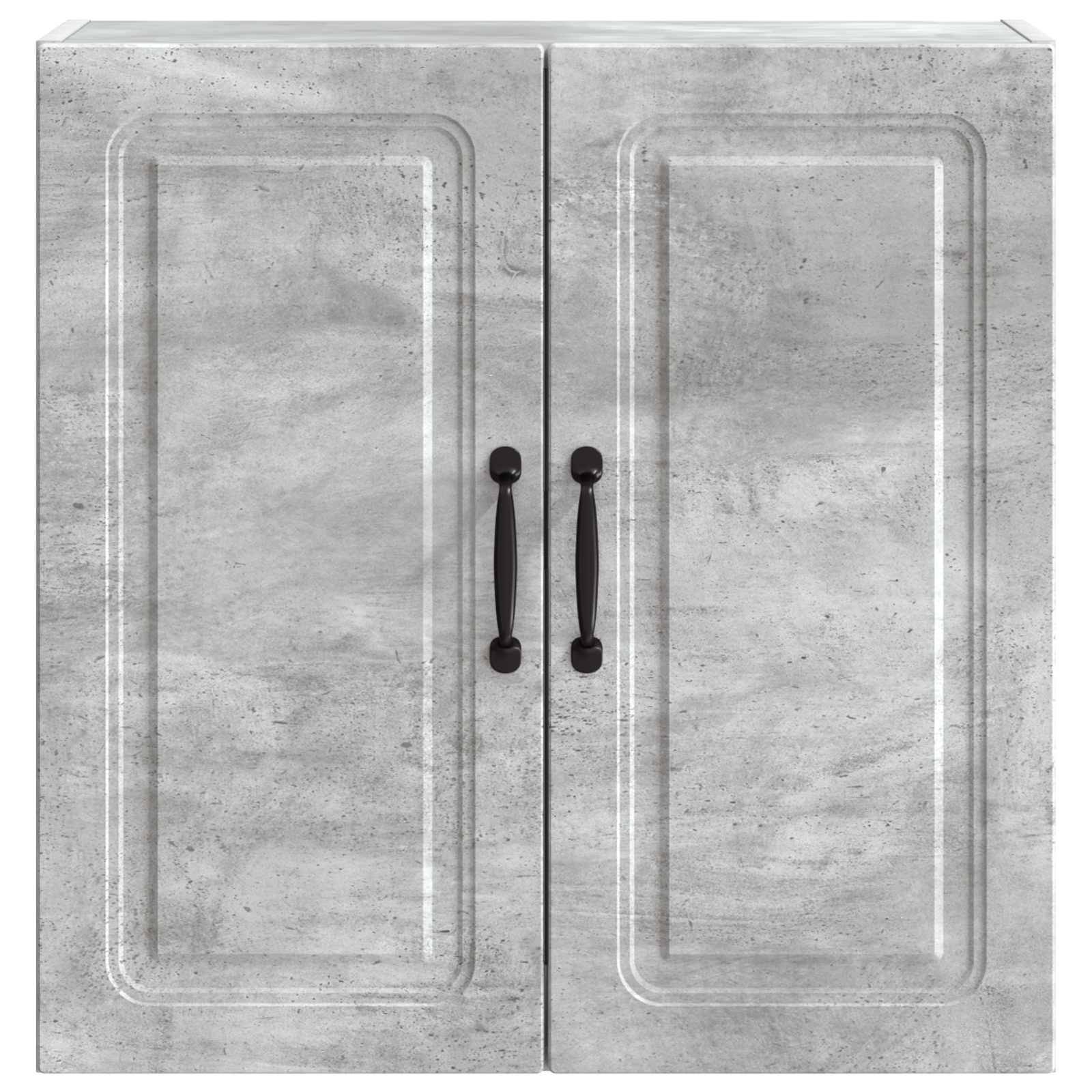 vidaXL Wandschrank Betongrau 59 x 31 x 60 cm Holzwerkstoff