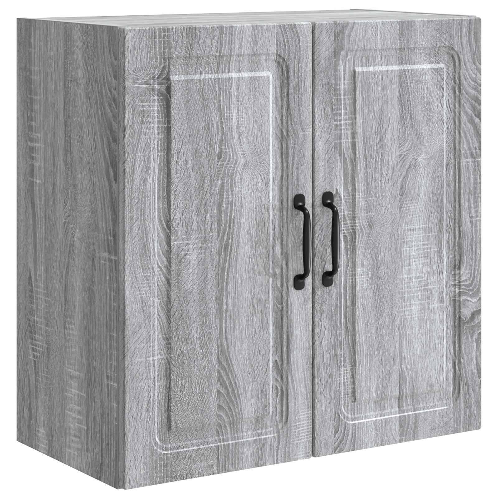 vidaXL Wandschrank Grau Sonoma 59 x 31 x 60 cm Holzwerkstoff