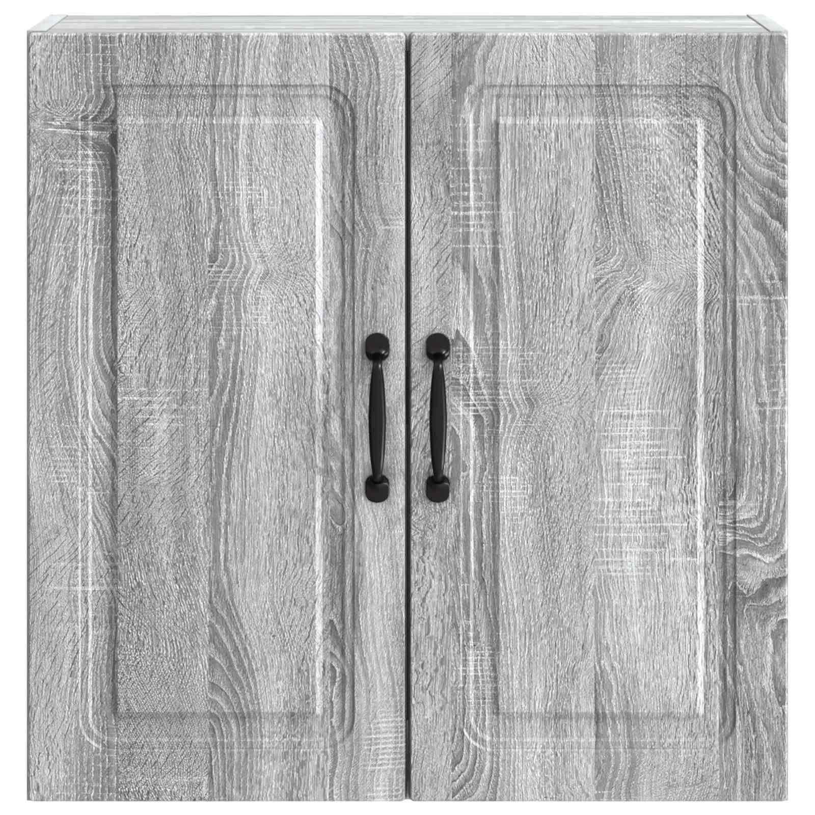 vidaXL Wandschrank Grau Sonoma 59 x 31 x 60 cm Holzwerkstoff