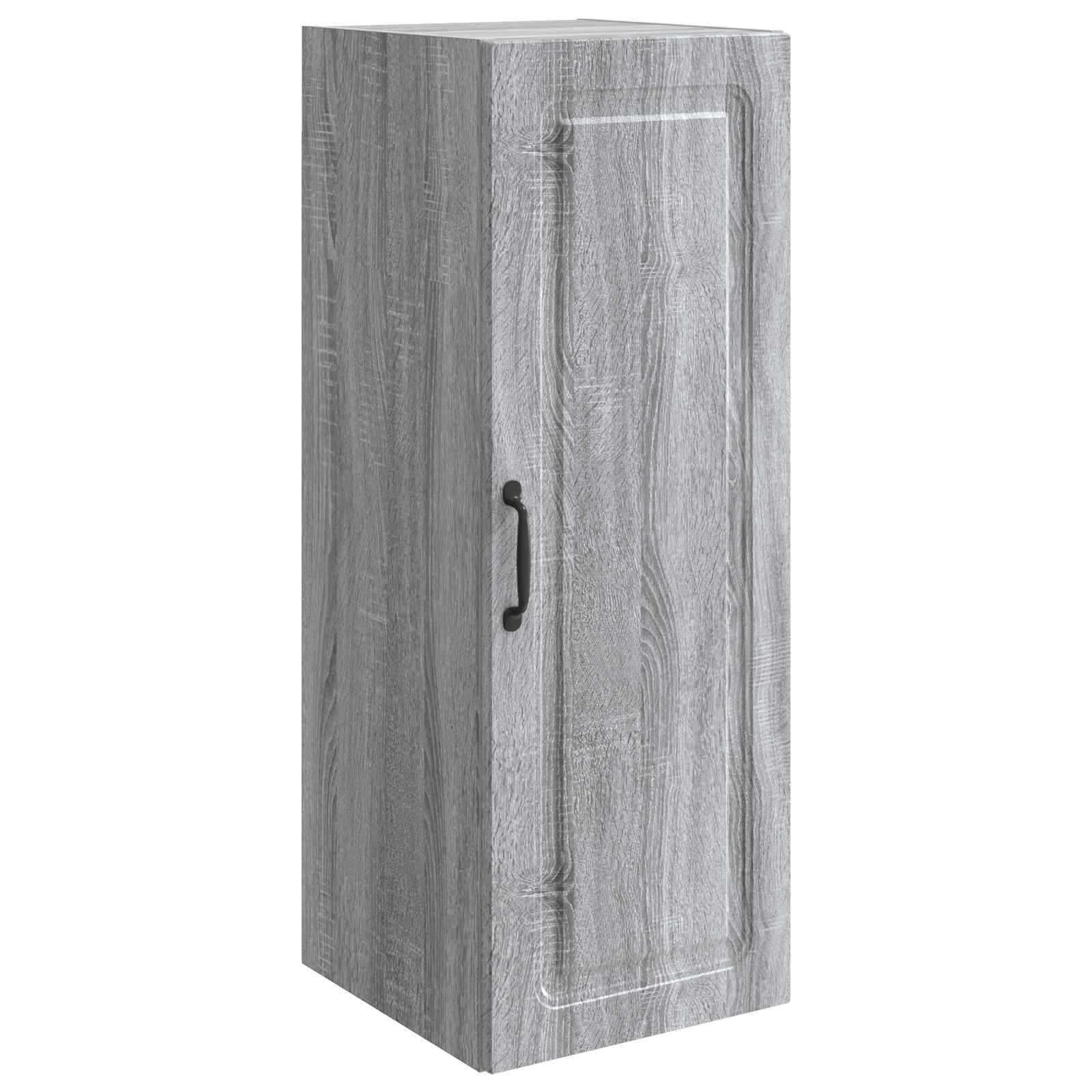 vidaXL Wandschrank Grau Sonoma 33 x 34,5 x 90 cm Holzwerkstoff