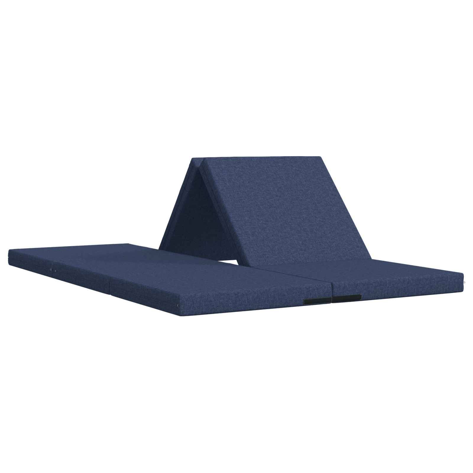 vidaXL Klappsofa Bett 140 x 67 x 45 cm Blau
