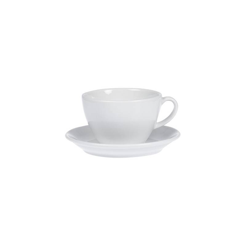 Esmeyer Milchkaffee-Tassen BISTRO, 6er Set, weiß