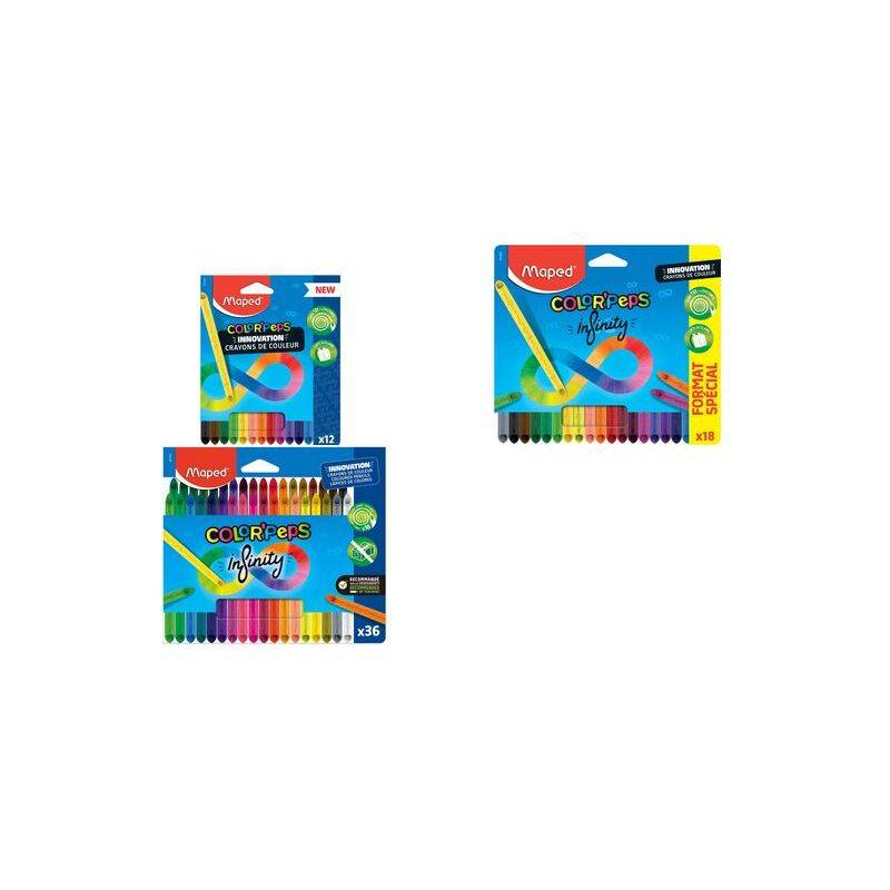 Maped Dreikant-Buntstift COLOR'PEPS INFINITY, 36er Etui