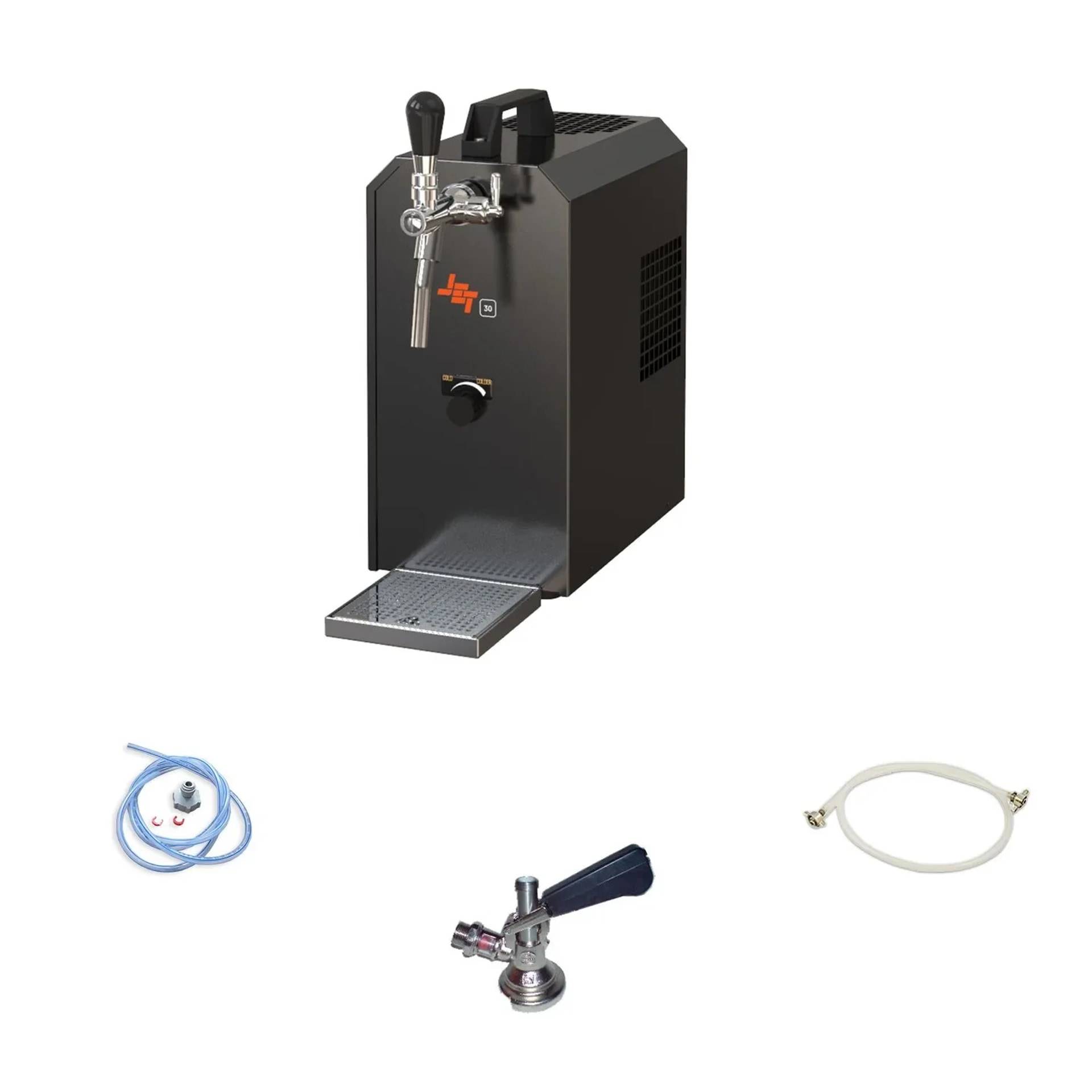 JET 30K Zapfanlage Set 35 L/h – Zapfkopf Flach
