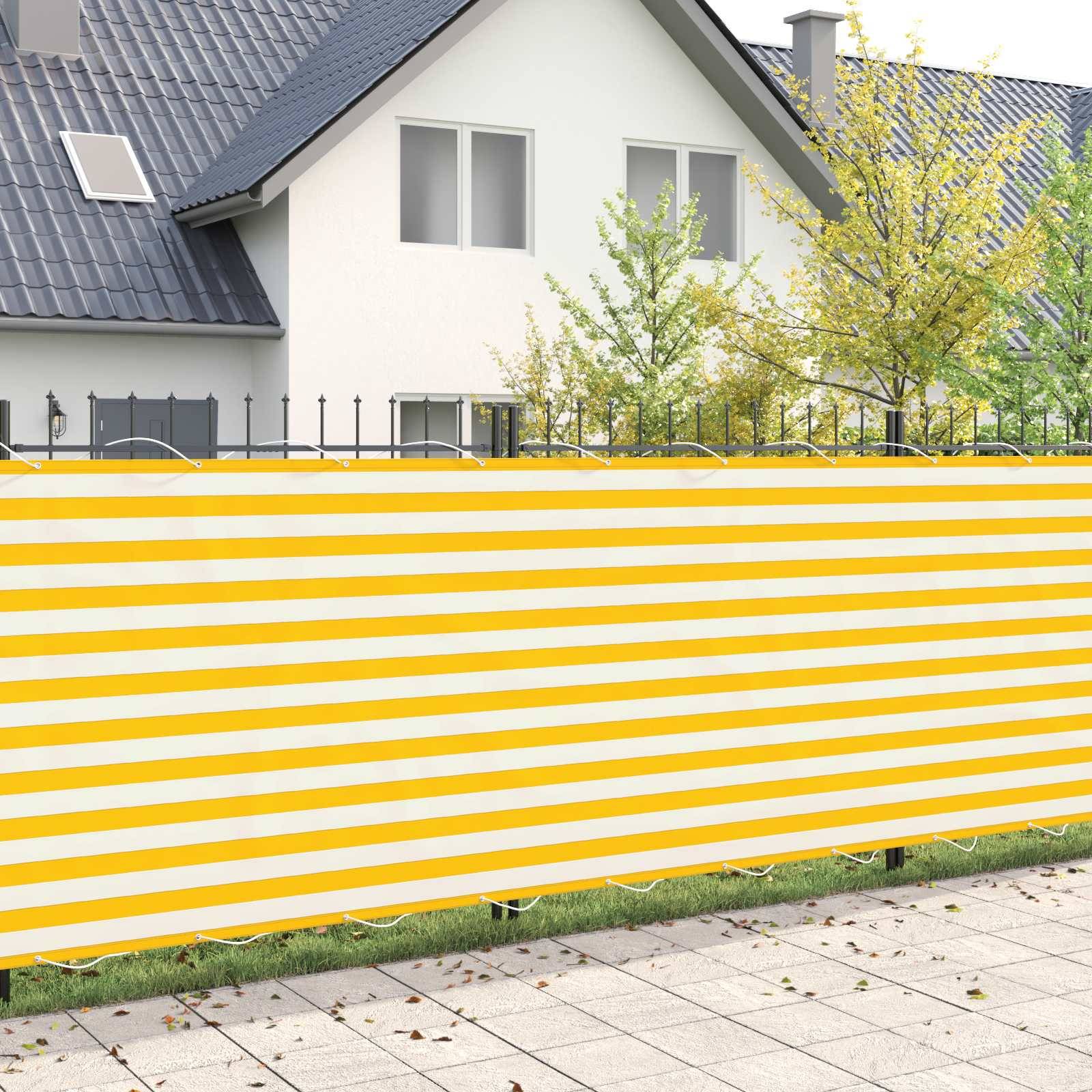 vidaXL Balkon Sichtschutz 200 x 600 cm Stoff mit PU-Beschichtung