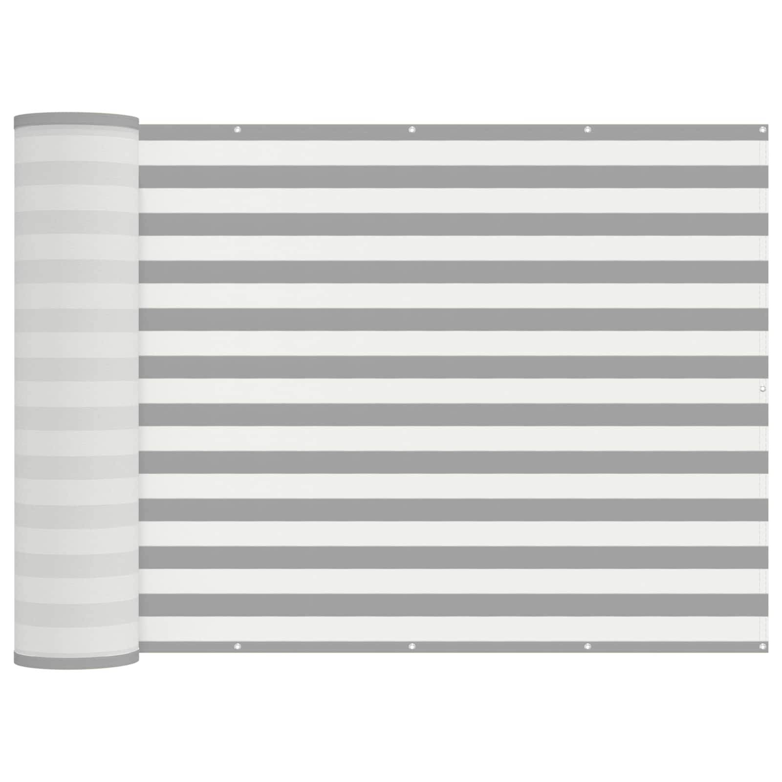 vidaXL Balkon Sichtschutz 150 x 600 cm Stoff mit PU-Beschichtung
