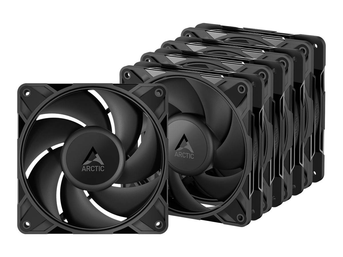 ARCTIC P12 PRO LN schwarz 5er-Pack | GehäuselüfterGehäuselüfter / 5x 120 mm