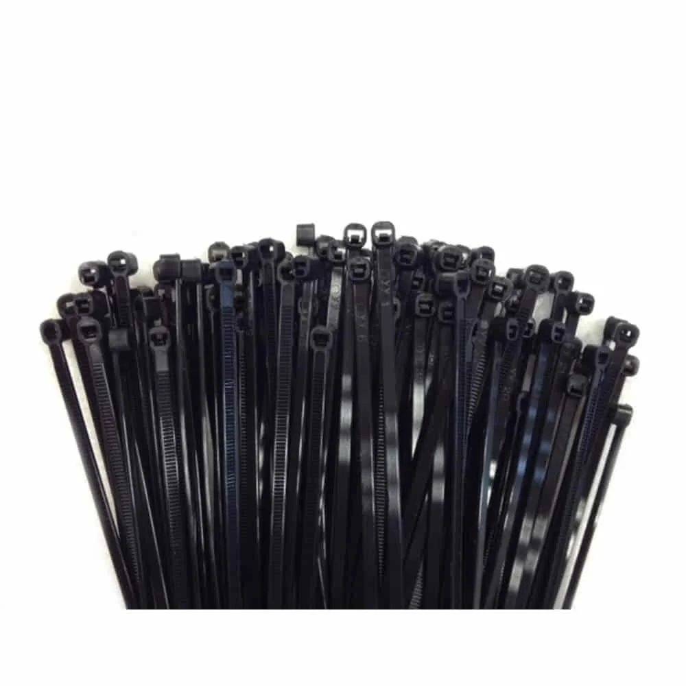 100 Kabelbinder 530x7 6mm schwarz (UV-stabilisiert) PA6.6