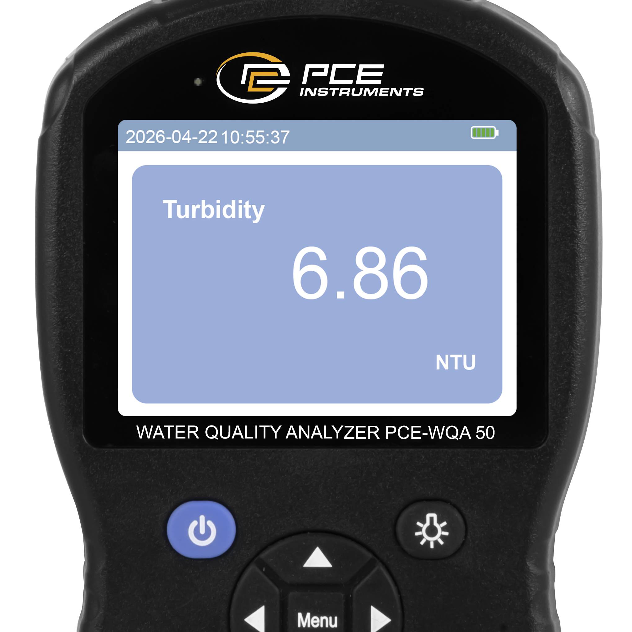 PCE Instruments Wasserqualität-Messgerät PCE-WQA 50 zur Trübungsmessung |Messbereich 0,1 … 1000 NTU |Auflösung 0,01 NTU