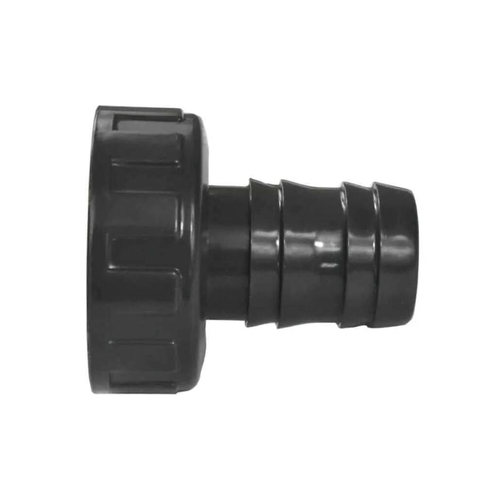 PVC Schlauchtülle mit Überwurfmutter 1½ IG x 40 mm