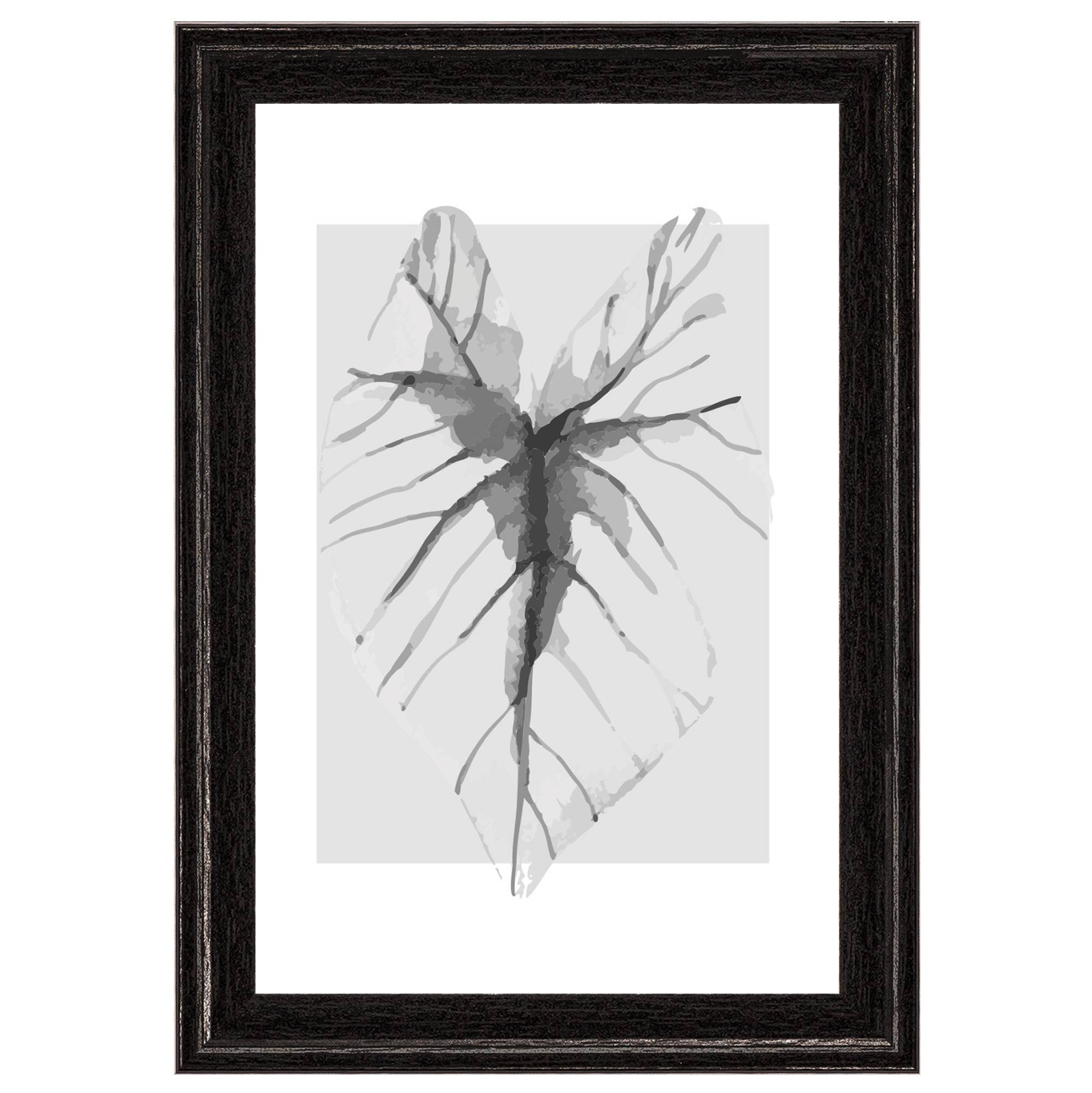 Ilo Holzrahmen 10x15, SCHWARZ, Blatt