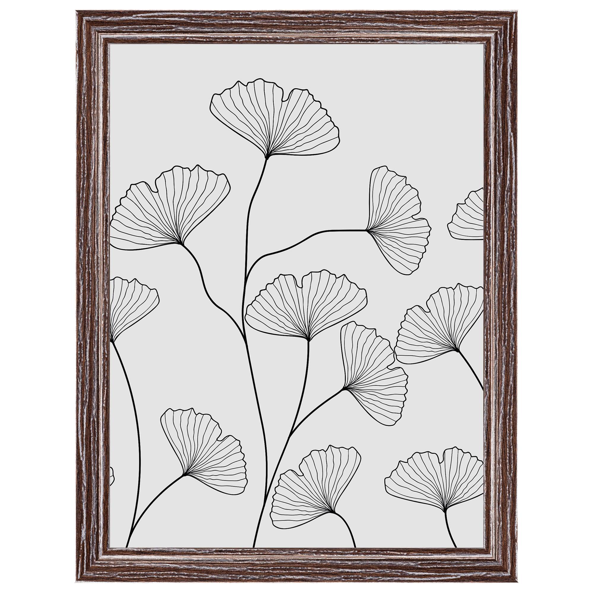 Ilo Holzrahmen 15x20, D'BRAUN, Ginko