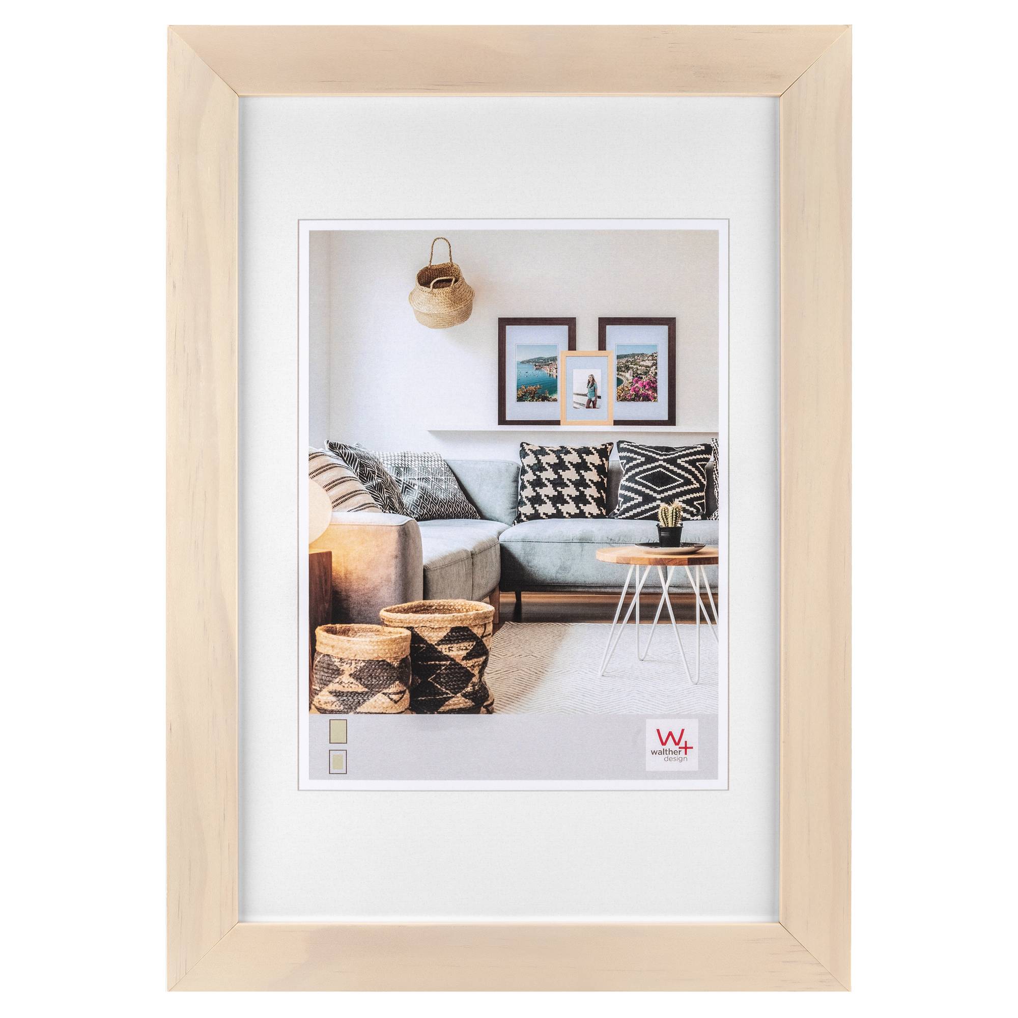 Nizza Holzrahmen 10x15 NATUR