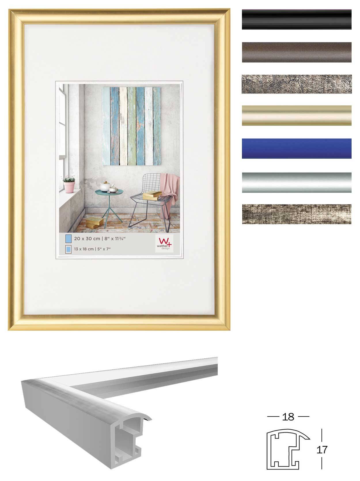 Trendstyle Kunststoffrahmen 30x45 WEISS