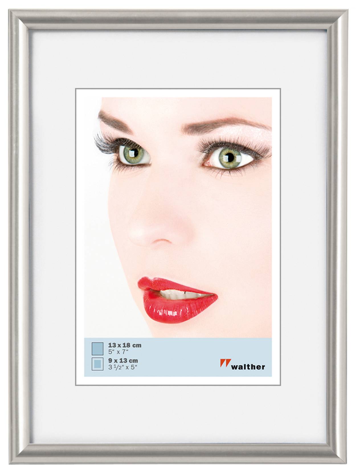 Galeria Kunststoffrahmen 18x24 SILBER