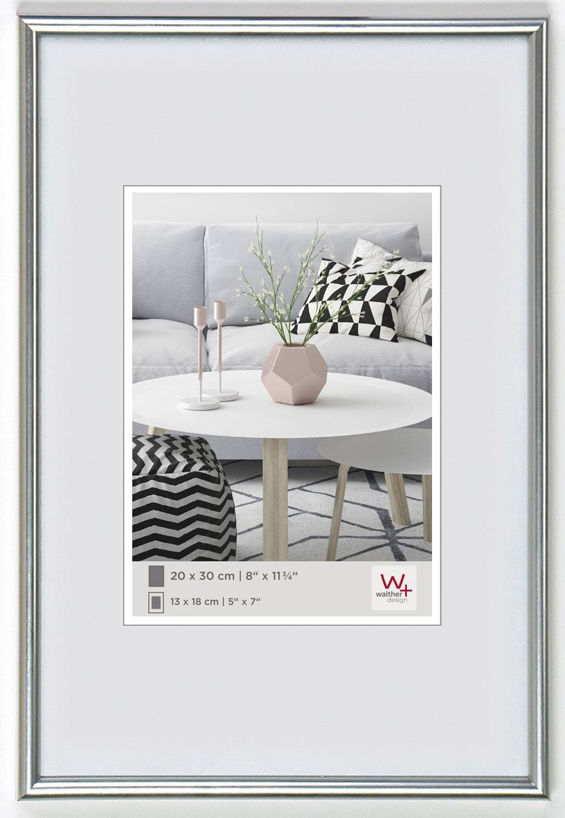 Galeria Kunststoffrahmen 28x35 SILBER