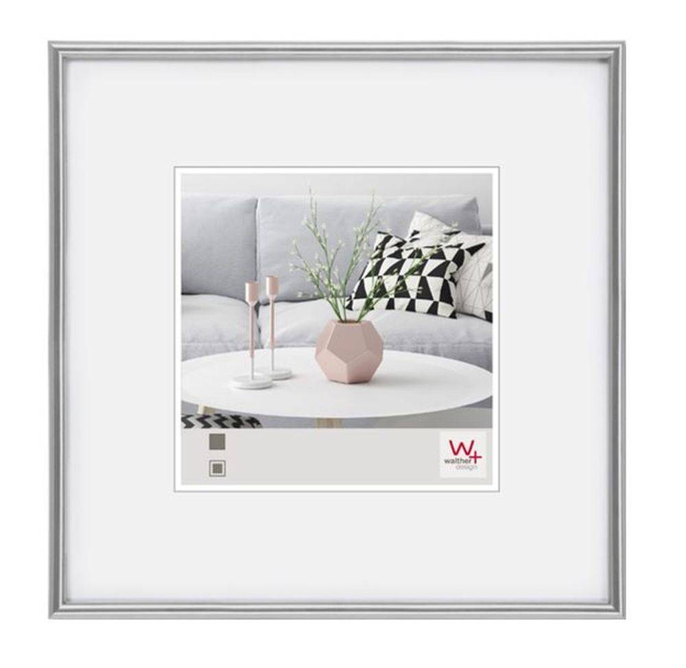 Galeria Kunststoffrahmen 50x50 SILBER