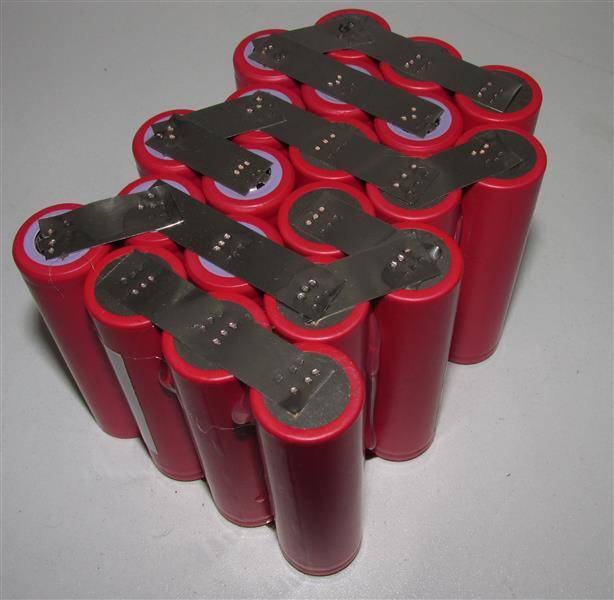 Akkupack für Golf Caddy / Trolley / Lithium-Ion Battery CGR-18650CG - 25,2 Volt / 29.4 Volt / 170.1 Wh / 6.75Ah Li-Ion zum Selbsteinbau