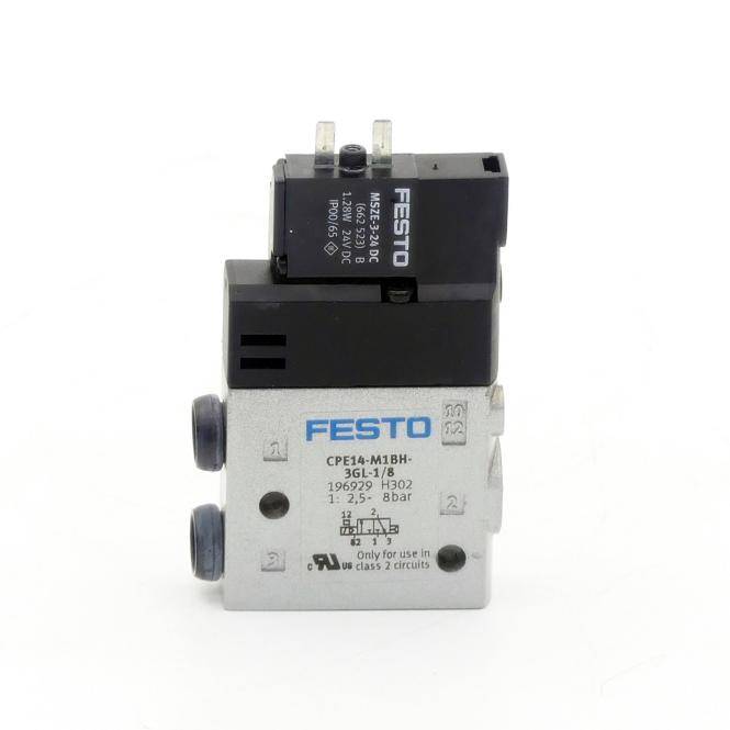 FESTO Vorgesteuertes Magnetventil 3/2 196929 (CPE14-M1BH-3GL-1/8)