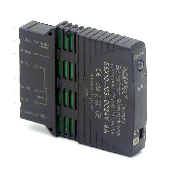 ETA Engineering Technology elektronischer Sicherungsautomat (ESX10-103-DC24V-6A)