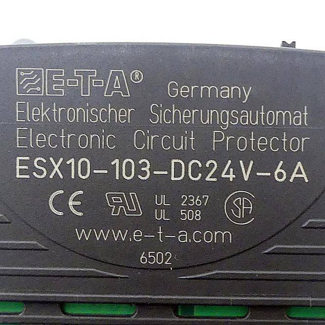 ETA Engineering Technology elektronischer Sicherungsautomat (ESX10-103-DC24V-6A)