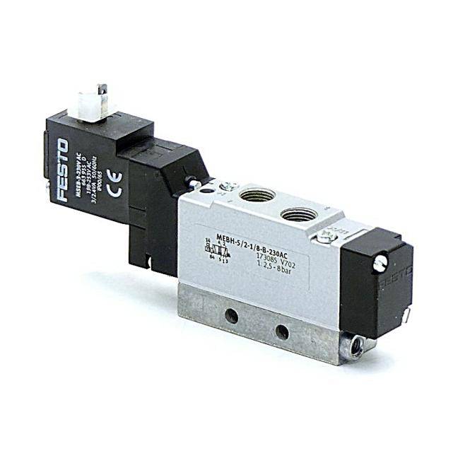 FESTO Magnetventil 173085 (MEBH-5/2-1/8-B-230AC)