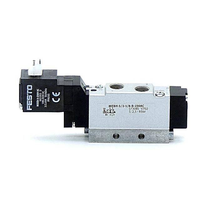 FESTO Magnetventil 173085 (MEBH-5/2-1/8-B-230AC)