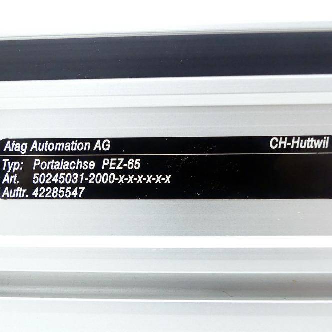 afag Portalachse PEZ-65 (50245031-2000-x-x-x-x-x-x)
