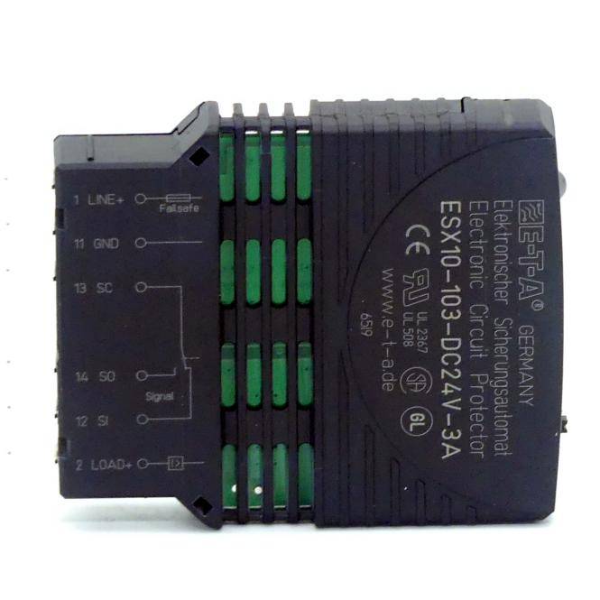 ETA Engineering Technology Elektronischer Sicherungsautomat (ESX10-103-DC24V-3A)