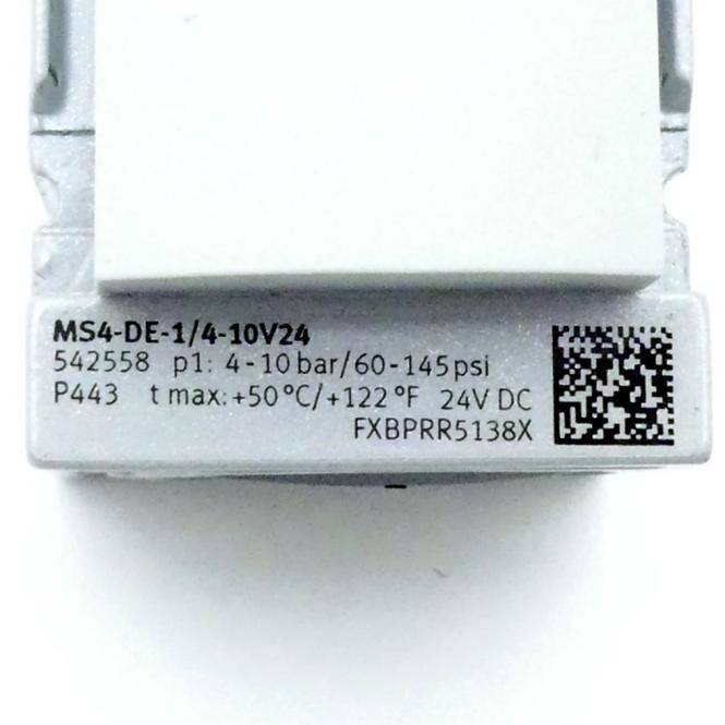 FESTO Druckaufbauventil 542558 (MS4-DE-1/4-10V24)