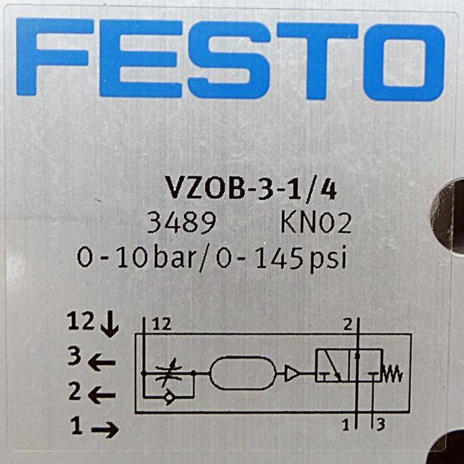 FESTO Zeitverzögerungsventile 3489 (VZOB-3-1/4)