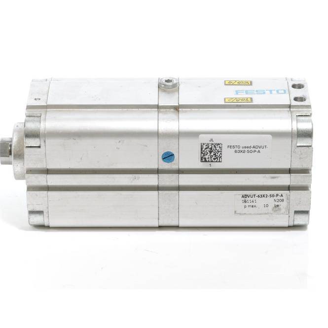 FESTO Tandem Pneumatikzylinder 161141 (ADVUT-63X2-50-P-A)