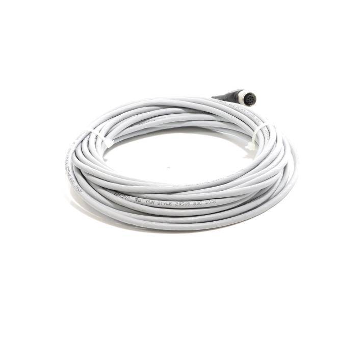 Euchner Anschlussleitung mit abgewinkelten Steckverbinder M12 C-M12F08-08X025PU10,0-MA-113189 (113189)